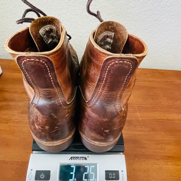 Red Wing Shoes 8085 Mens Brown Iron Ranger Casual Lace Up Ankle Boots Size 7D - Picture 12 of 12